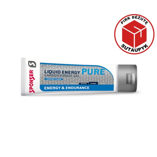 Sponser Liquid Energy Pure energetinis gelis
