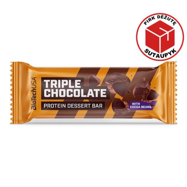 Biotech Protein Dessert Bar baltyminis batonėlis šokolado skonio