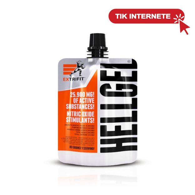 extrifit hellgel priestreniruotinis papildas gelis