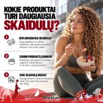 Kokie produktai turi daugiausia skaidulų?
