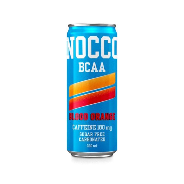 Gazuotas nealkoholinis funkcinis gėrimas „NOCCO BCAA Blood Orange“ Gazuotas nealkoholinis funkcinis gėrimas „NOCCO BCAA Blood Orange“